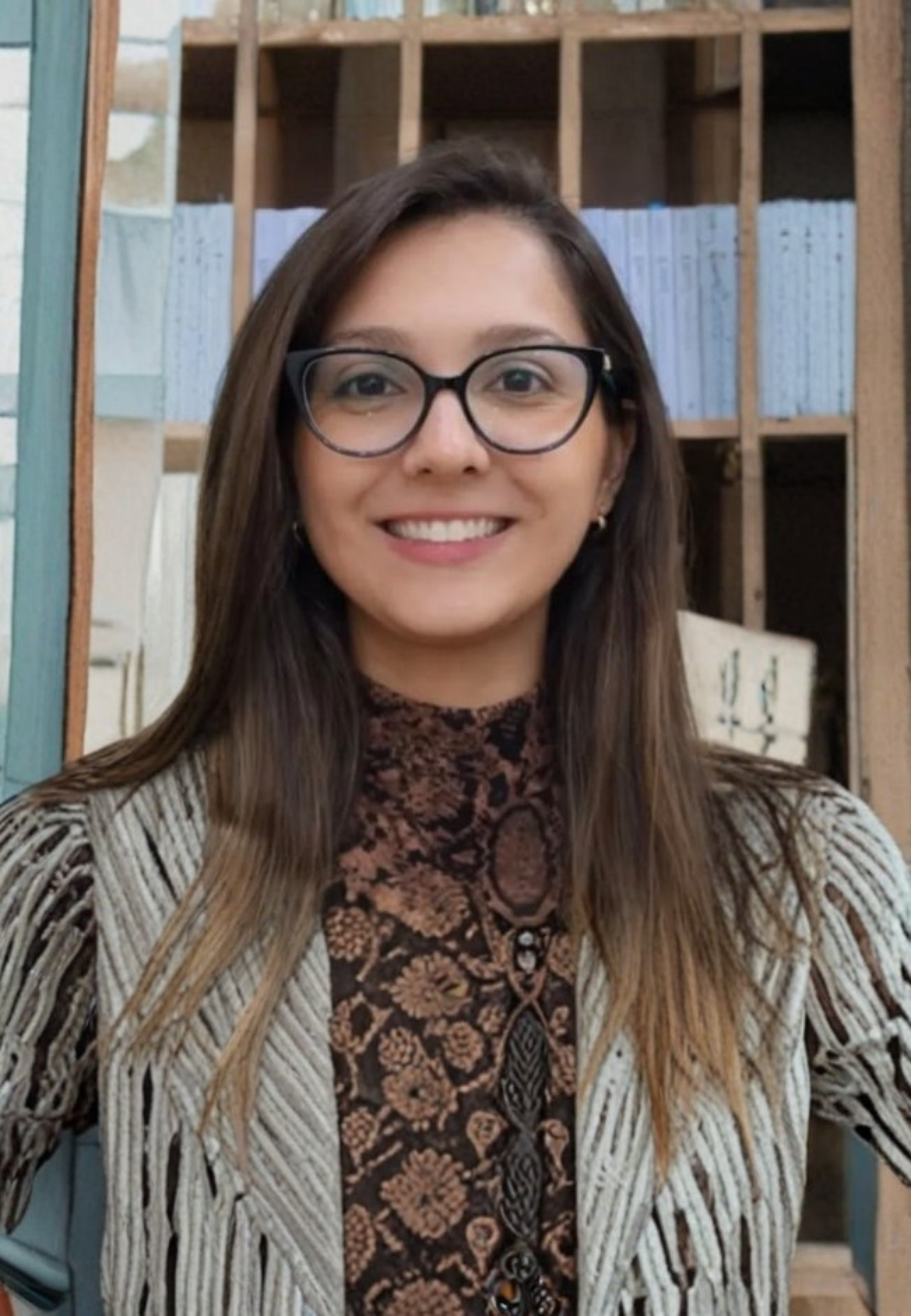 Rafaella Persegona sorrindo